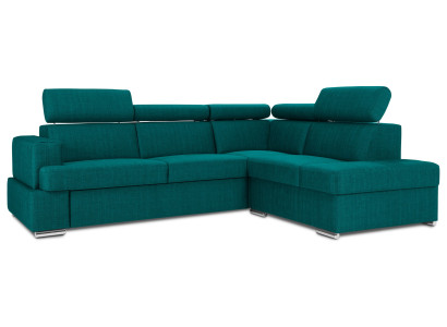 Modern L-alakú kanapé ágyfunkcióval