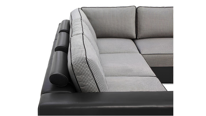 U-alakú kanapé ágyfunkcióval