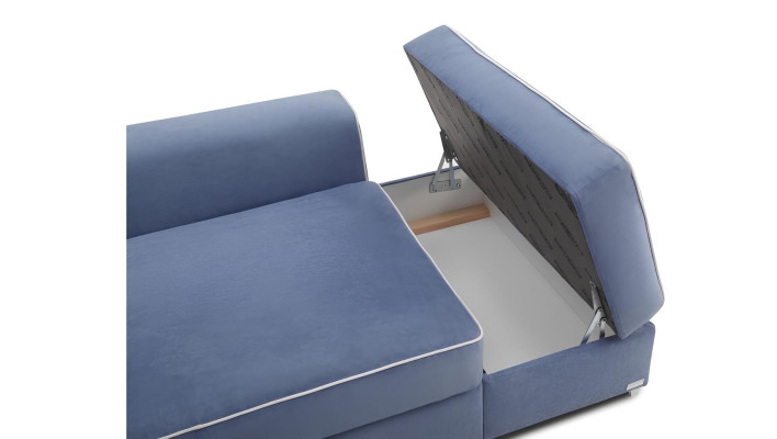 L-alakú kanapéágy