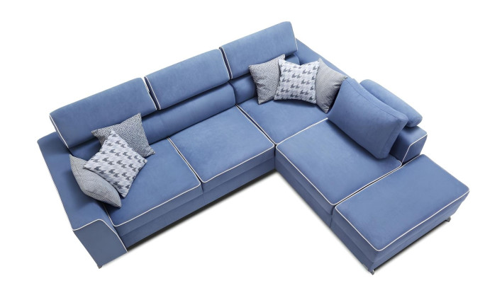 L-alakú kanapéágy