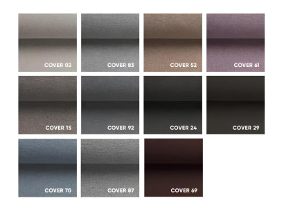 Modern fehér L-alakú sarokkanapé