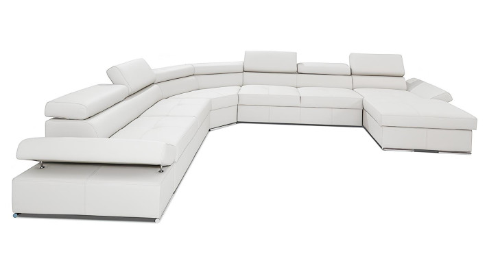 XXL sarokkanapé design sorozat 100% Olasz bőr