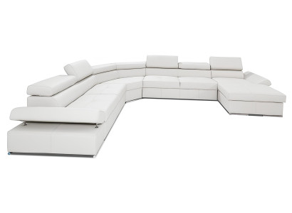 XXL sarokkanapé design sorozat 100% Olasz bőr