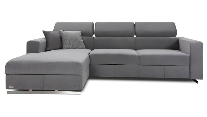 Modern L-alakú kanapé ágyfunkcióval