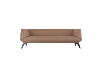 Modern kanapé a nappaliba, fából, 3 személyes