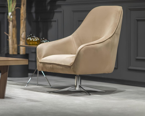 Luxus bézs kanapé szett 3+3+1 + 4 darabos asztal