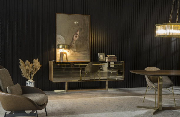 Mobil tükör asztal