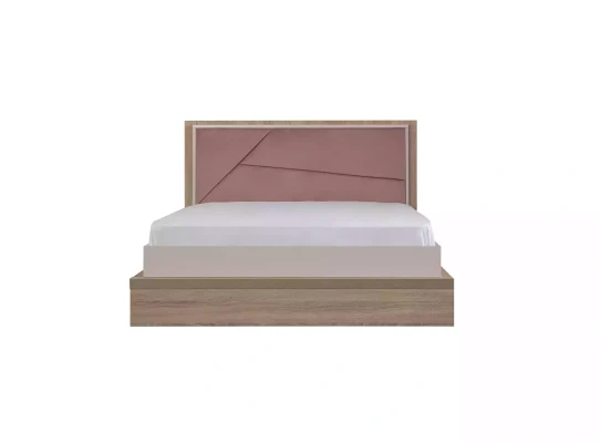 Modern rózsaszín fa gyerekágy
