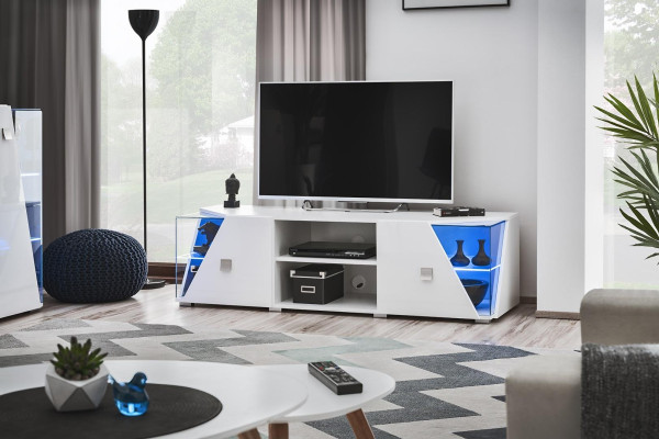 Modern és luxus fa TV állvány