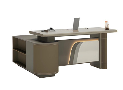 Világítással ellátott recepció