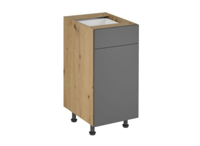 Mobil konyhai asztal fiókokkal és polcokkal