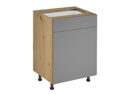 Konyhai bútor fiókokkal és polcokkal