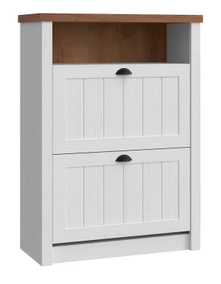 Cipőtartó szekrény ajtókkal, cipőtartó szekrény, dupla falú bútor