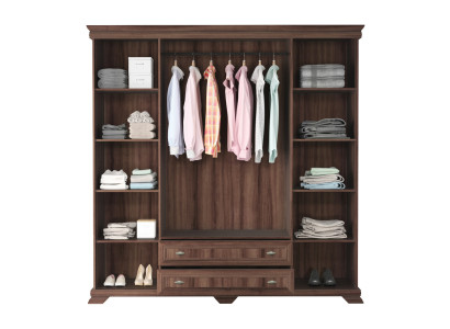 Suuri szövet szekrény