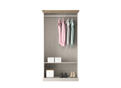 Kangaskaappi szekrény, multifunkcionális szekrény akasztóval