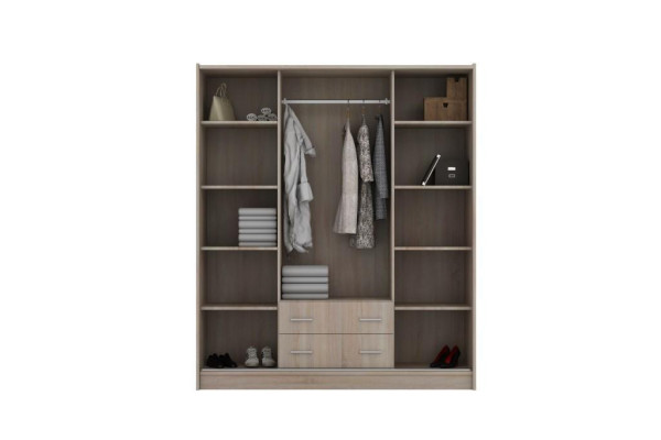 Schrank Modern Stil Schränke Luxus Klassisch Kleiderschrank Schlafzimmer Holz