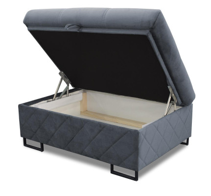Designer Hocker Polster Wohnzimmer Fußhocker Bank Ottomane Sitzhocker Sitzpouf