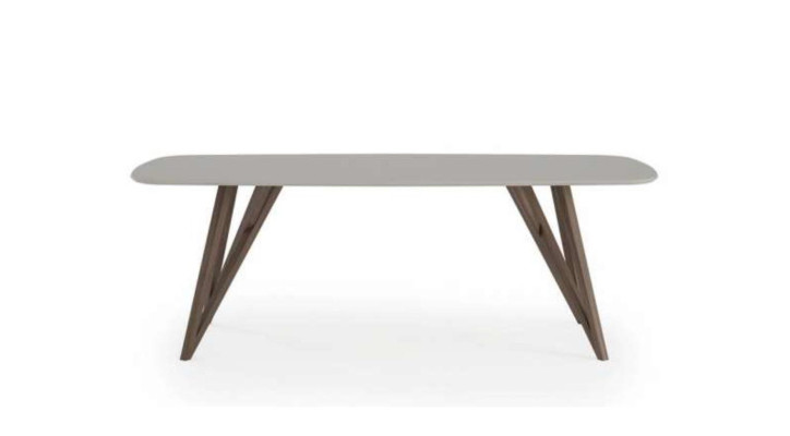 Walnuss Natur Küchentisch Esszimmermöbel Moderner Stil Luxus Möbel Tisch