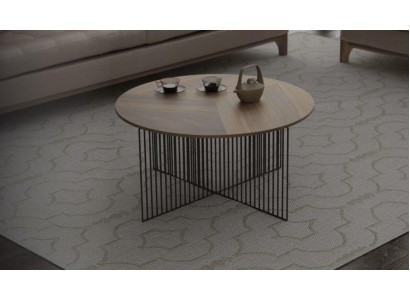 Moderner Wohnzimmer Couchtisch Braun Echtholz Möbel Luxus Ablagetischen