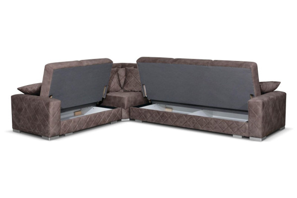 Design Sofa Ecksofa Samt Wohnlandschaft Möbel Couch L-Form Schlafsofa Sofas Neu