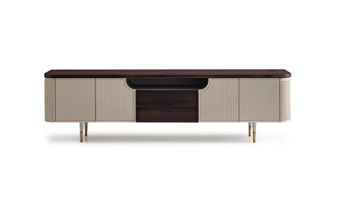 Wohnzimmer Gruppe Dreisitzer Sessel Stoffsofa 6tlg Beige Couchtische