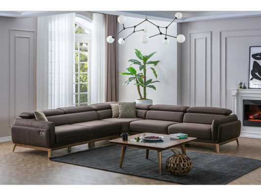 Ecksofa L-Form Luxus Couchtisch Wohnzimmer Set 2tlg Garnitur Polster Sitz Neu