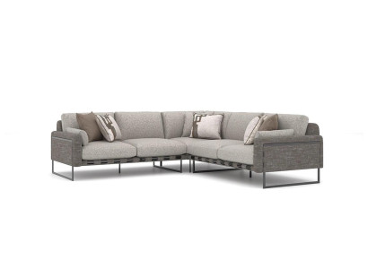  Luxus Möbel Eck Garnitur Wohnzimmer Einrichtung Sofa Couch L-Form Neu