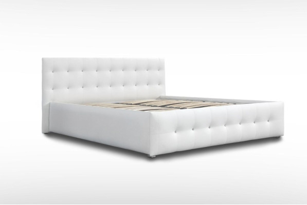 Bett Polster Design Luxus Doppel Betten Weiß 160x200cm Schlaf Zimmer Leder Hotel