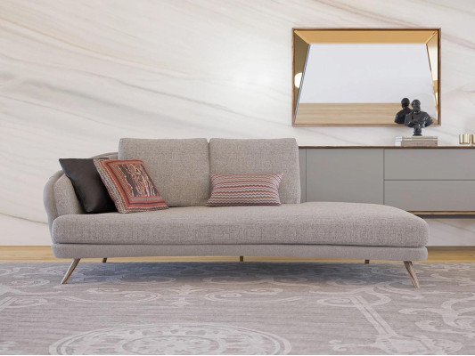  Grau Chesterfield Sofa Wohnzimmer Dreisitzer Couch Designer Polstermöbel