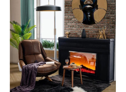  Luxus Sessel Modern Design Wohnzimmer Möbel Braun farbe Stil Neuheit
