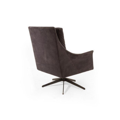 Stilvoll Funktionaler Sessel mit drehbarer Sitzschale und Metallgestell