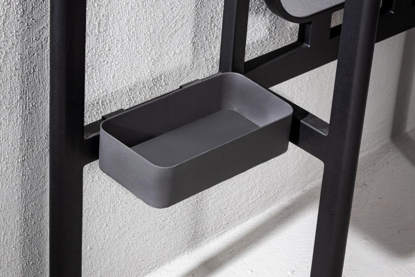  Luxuriös Flurspiegel mit Haken Schwarz Farbe Perfekte Modern Neuheit