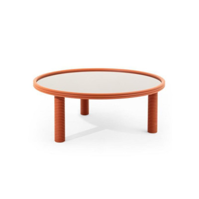  Eiche Massivholz-Couchtisch mit natürlicher Maserung in Wohnzimmer neu