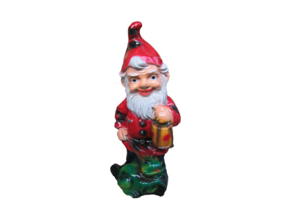 Garten Haus Dekoration Figur Statue Skulpturen Deko Figuren Zwerg Handarbeit K14