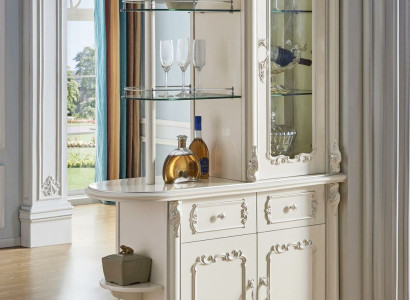 Bar Schrank Massivholz Tresen Regale Theke Schränke Tisch Weinschrank Neu