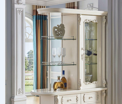 Bar Schrank Massivholz Tresen Regale Theke Schränke Tisch Weinschrank Neu