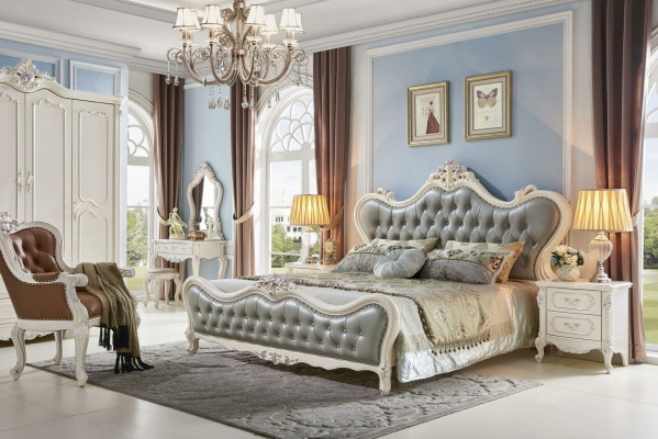 Polsterbett Betten Bett Hotel Polster Design Doppel Designer Massivholz