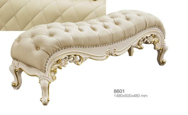 Sitz Polster Bank Polster Sitz Hocker Bank Leder Holz Stil Designer Chesterfield
