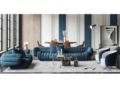 Samt Sofa 2 Sitzer Wohnlandschaft Massivholz Relax Sitz Design Couch Lounge