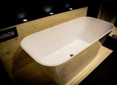 Badewanne Exclusive Silber Bade Wannen freistehende Acrylwanne Design