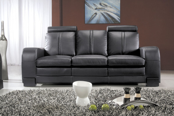 3 Sitzer (ohne 2+1) Sofa Couch Polster XXL Big Couchen Sofas Leder