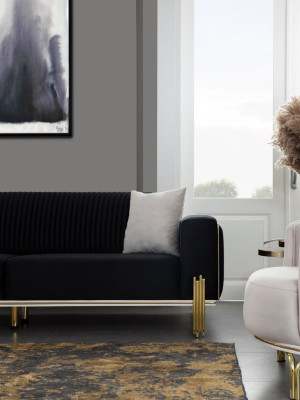 Luxus Sofagarnitur Couch Set Sofa Polster Couchen 3+3+1 Polstergarnituren Samt