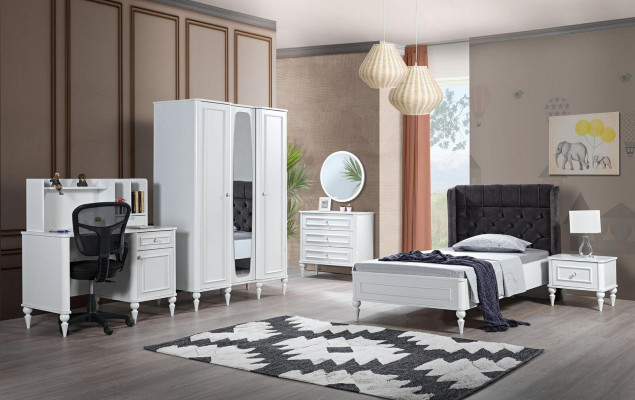 Schrank Schlafzimmer Kleiderschrank Design Jugend Kleiderschränke Weiß