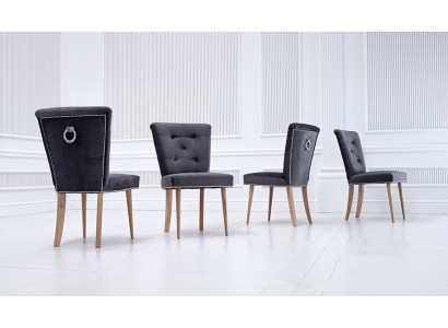 Moderne Stuhlgruppe Esszimmer Stühle 8x Stuhl Sitz Polster Garnitur Sitzer