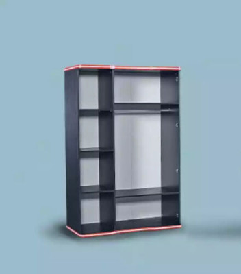 Schwarzer Kleiderschrank Schrank Möbel Schränke Kinderzimmer Holz 131x60x200