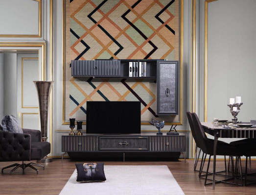 Esstisch 6x Stuhl Gruppe Tisch Möbel 8tlg. Set Esszimmer Garnitur