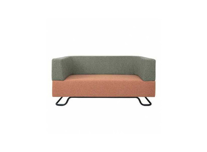 Moderner 2-Sitzer Wohnzimmer 2-er Polster Couch Wohnzimmer Luxus Couch