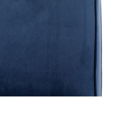 Designer Sessel 1 Sitzer Blau Leder Textil Luxus Club Lougne Sofa Chesterfield
