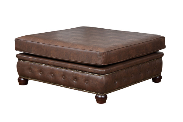 Fußhocker Club Lounge Hocker Chesterfield Textil Ottoman Design Ottomane Stoff