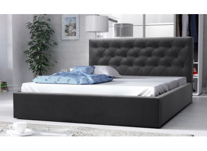 Luxus Bett Ehebett Stil Möbel Schlafzimmer Hotel Betten 180x200 Chesterfield